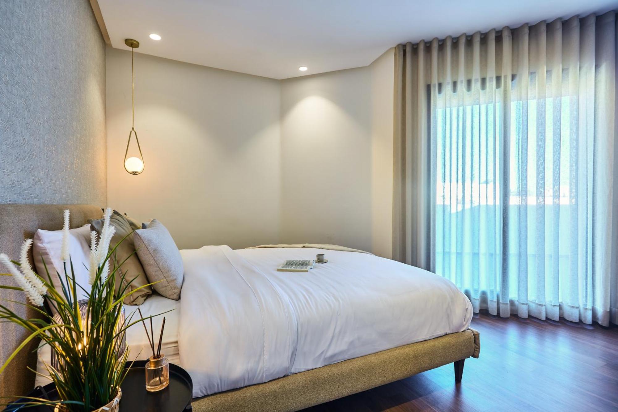 Апартаменты Sleek And Modern 2-Bed Unit In Downtown Casa Касабланка Экстерьер фото